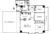 ライオンズマンション熱海梅園・専有100㎡超　大パノラマビュー　6階