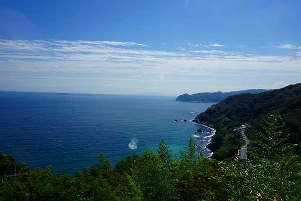 素晴らしい海眺望