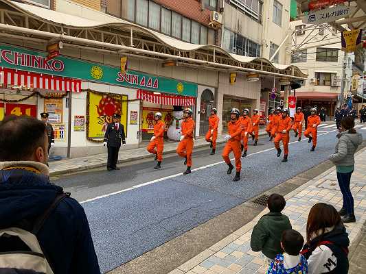 熱海消防出初式