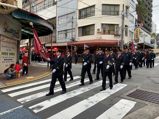 熱海消防出初式