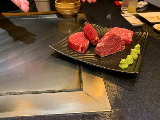 グランディーテ 鉄板焼き