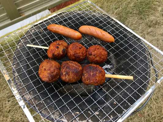 こじんまりとBBQ