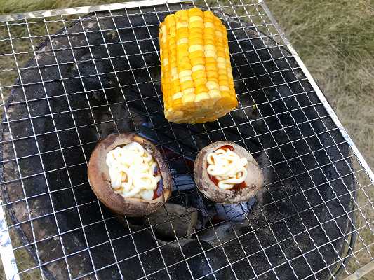 こじんまりとBBQ