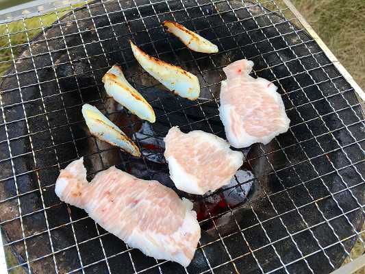 こじんまりとBBQ