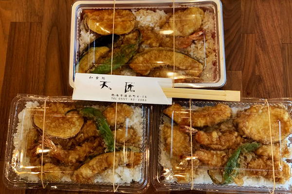 テイクアウト弁当続く・・・