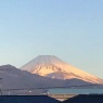 早朝の富士山