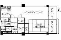 熱海プラザ　オーナーチェンジ　駅徒歩6分＆生活便良好な温泉付 6階