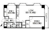 エクセレントプラザ湯河原・駅徒歩圏＆海遠望リフォーム済　5階角部屋