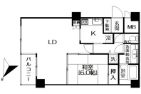 熱海ベネフィス・交通便＆生活便良好な温泉大浴場付きMS温泉4階