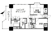 ダイアパレス悠郷湯河原・最上階の角部屋に位置 温泉大浴場付MS 10階
