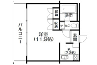 ビラ自然郷マンションC棟・温泉大浴場＆戸別温泉のあるMS　1階