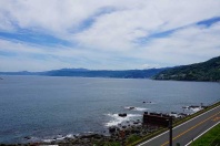 湯河原町吉浜・正面に紺碧の海と半島&島々望む立地良好の戸建