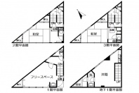 熱海市和田浜南・海まで徒歩５分　温泉引込可能な鉄骨造の中古戸建