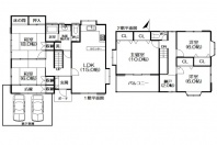 熱海市緑が丘町・山並み望む日照良好＆ガーデニング可能な中古戸建