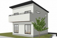 湯河原町吉浜・南ひな壇の陽当り良好のオール電化新築戸建 5号棟