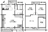 南箱根ダイヤランド・広大な敷地の北欧フィンランドの新築角ログハウス