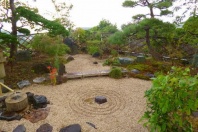 湯河原町吉浜・枯山水の庭のある海パノラマ眺望の中古戸建
