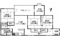 熱海市山手町・閑静な陽当たり良好な住宅地に立地する中古平屋建て