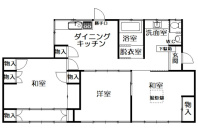 熱海市西熱海町1丁目・閑静な住宅地に立地する中古平屋建て