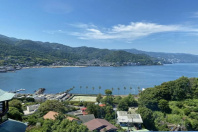 熱海市下多賀・高台より海&&花火&街並み望むRC造の中古戸建