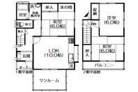 湯河原町吉浜・吉浜海岸まで徒歩約5分の陽当り良好の中古戸建