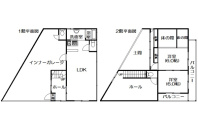 熱海市相の原・緑に囲まれた敷地面積約40坪の古家付売地