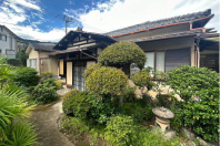 熱海市下多賀・敷地約120坪 陽当たり良いお庭のある温泉付中古平家建