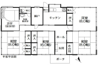 熱海市下多賀・敷地約330坪　網代湾望む離れのある温泉付中古平家建