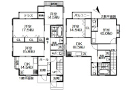 真鶴町真鶴・H17年築 生活便＆交通便良好な２世帯住宅