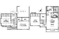 熱海市梅園町・小高い丘に建つ市街＆海＆花火望む温泉引込可能中古戸建