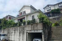 真鶴町真鶴・高台より海遠望する庭付陽だまりの中古戸建