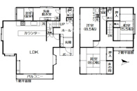 箱根町小湧谷・2区画所有BBQも楽しめる温泉＆バレルハウス付中古戸建