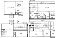 湯河原町城堀・駅徒歩圏 敷地約209坪 海望む別棟付の古民家風中古戸建