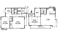 湯河原町吉浜・高台角地に所在 南向きで陽当たり＆通風良好の中古戸建