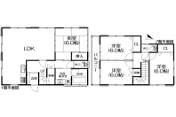 熱海市下多賀・駅徒歩約3分 高台より街並み 海望む全2面採光の中古戸建
