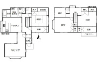湯河原町中央2丁目・生活＆交通便良好 街中平坦 南向き庭付大型住宅