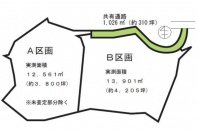 伊東市宇佐美・駅徒歩圏で山手エリアに位置する事業用に適した広大な売地（２区画）