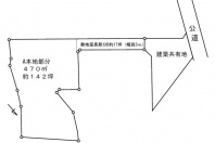 伊豆市熊坂・敷地面積約１４２坪の陽当たり良好で平坦な温泉付売地