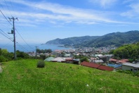 熱海市下多賀・約425坪の広大な敷地 相模湾&街並み望む