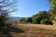 湯河原町宮上・1000坪超の陽当たり良好で山並みを望む売地