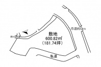 熱海市上宿町・敷地約182坪　生活便良好の温泉引込可能な売地