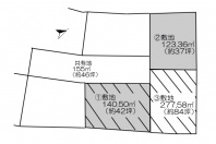 湯河原町宮上・敷地面積約42坪　緑豊かな平坦整形地（3区画）