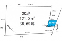 湯河原町門川・敷地面積約37坪　生活便＆交通便良好な売地