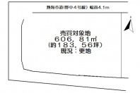 熱海市咲見町・敷地約183坪高台より海＆市街＆花火大会望む温泉付売地
