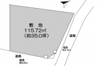 伊東市渚町・敷地約35坪　海至近　生活便＆交通便良好で平坦な売地