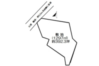 熱海市下多賀・敷地約390坪　菜園も楽しめるひな壇の売地