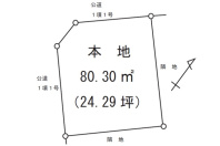 熱海市水口町・敷地約24坪　生活便＆交通便良好の売地