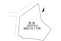 湯河原町吉浜・敷地約915坪の平坦地 海徒歩圏の売地