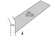 熱海市桜木町・温泉引込可能 生活便良好な住宅地　敷地面積約67坪