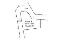熱海市桜木町・緑に囲まれた穏やかな住環境 古家付き角地 約60坪
